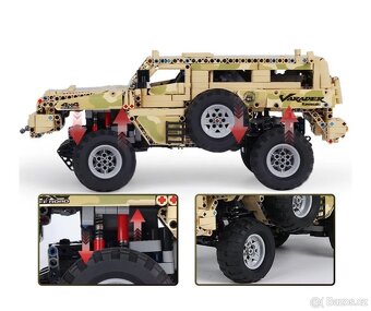 Mould King 13131 – 2028 dílků, model 1:8, s RC ovládáním - 7