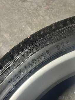 ALU Kola ŠKODA 5x112 R18 GOLUS Zánovní Zimní Pneu 225/40/18 - 7