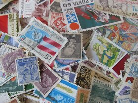 Staré poštovní známky, mix - 7