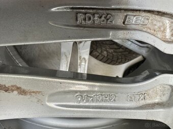 Prodám BBS alu kola Porsche Panamera 5x130 95b601025 BC - 7