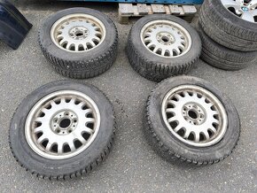 Original Bmw alu style 6 E34 525ix Sada Č.98 - 7