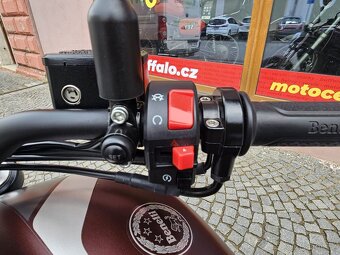 Benelli 502C, najeto pouze 800km, 1. majitel - 7