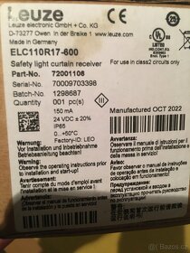 Bezpečnostní světelný závěs závora LEUZE ELC 100 - 7