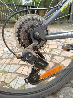 Dětské Kolo Author Matrix 24" šedá-matná/limetka - 7