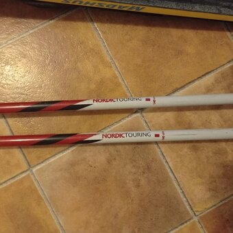 Běžky Madshus 175cm, hůlky 140cm - 7