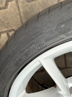 Kompletní alu Audi A5 5x112r18 + 245/40r18 letní - 7