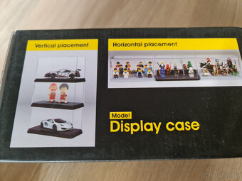 Velké lego průhledné boxy na vystavění panáčků nové - 7
