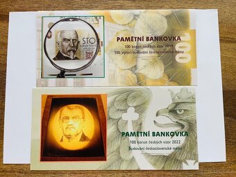 Tři pamětní bankovky Rašín a Engliš - 7