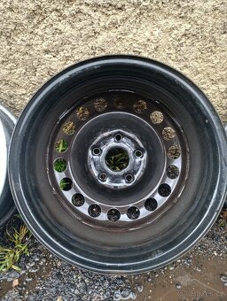 Plechové disky 5x112 R15, ET47 - Stav nových - 7