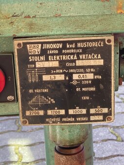 Stolní vrtačka - 7