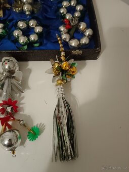 Staré vánoční ozdoby, baňky - 7