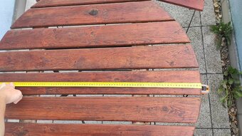 Venkovní stůl a židle - 7