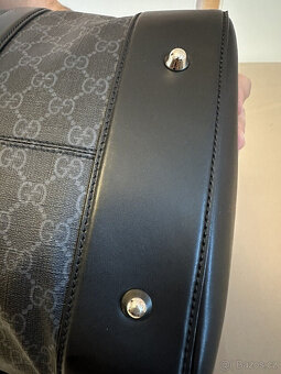 Taška Gucci GG černá víkendovka Unisex - 7