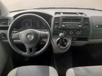 VW Transporter T5 facelift, 2,0 103kw, r.v.2014, 6míst, DPH - 7