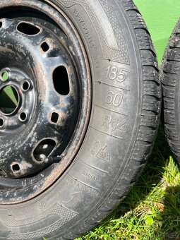 Sada zimnich 14” kol - 185/60 R14, 6mm - 7