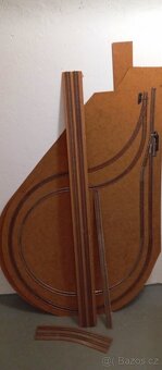 Kolejiště H0, modelová železnice, profilové koleje - 7