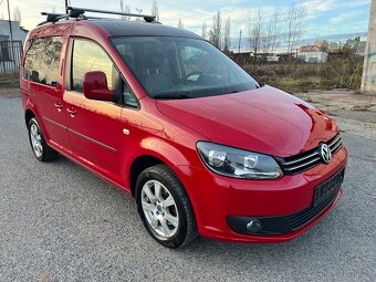 Vw Caddy 2.0tdi 103 kw 7.míst po servisu závěs vyhř.sedačky - 7