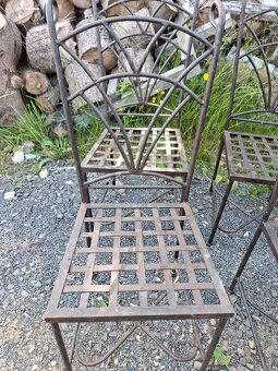 Kovarske zidle ocelove tezke 6x - 7