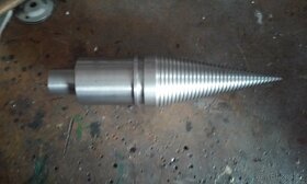 Štípací kužel hrot trn 80 x 300 kuželová štípačka na dřevo - 7