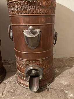 Měděné starožitné nádoby z koloniálu - 7