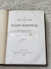kompletní sbírka r.1843 William Shakespeare - 7