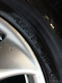 Prodám originální alu sadu PEUGEOT 406 (206) - 7