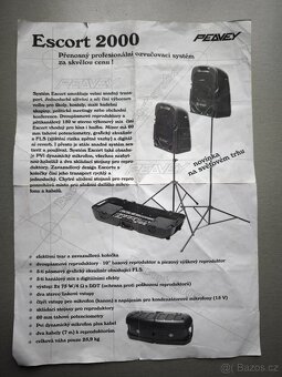 Ozvučovací systém Escort 2000 - 7