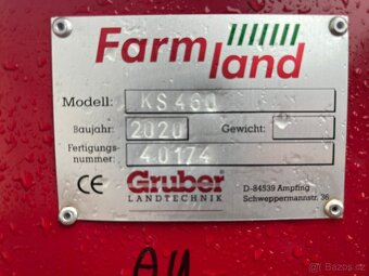 Shrnovač píce, sena FARM LAND KS 460 ZÁNOVNÍ STAV - 7