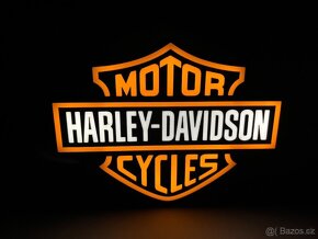 Harley Davidson LED Logo lampa - 7
