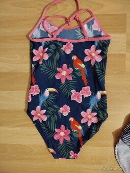 Termo punčocháče, legíny Tchibo, plavky Tchibo, vel.134/140 - 7