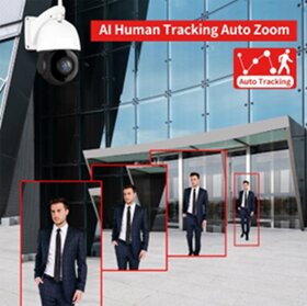 Bezpečnostní 4K-IP WIFI kamera 8MP PTZ/POE,CCTV,30X ZOOM PTZ - 7