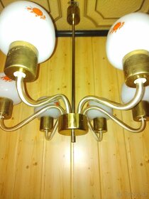 Velký retro lustr. - 7