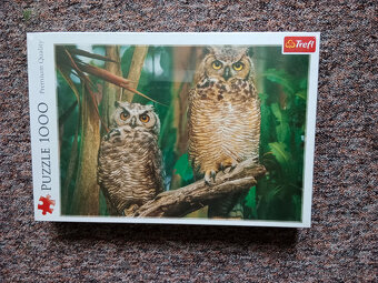 Puzzle (pivo, auta/Cars, sovy, zvířata) klasické, 3D efekt - 7