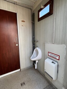 Sanitární / WC kontejner se sprchou / 3m délky - 7