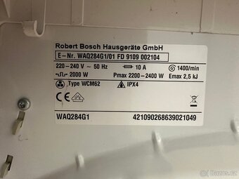 Pračka Bosch (212) - 7