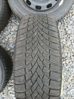 Plechová kola,sada,5x100,ET38,BRIDGESTONE,185/60 R15,8-8,5mm - 7