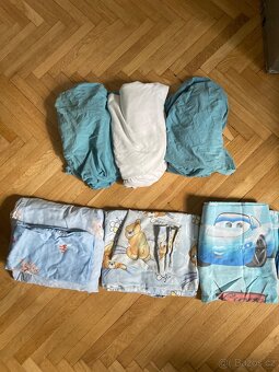 Dětská postel + matrace + prostěradla + povlečení - 7