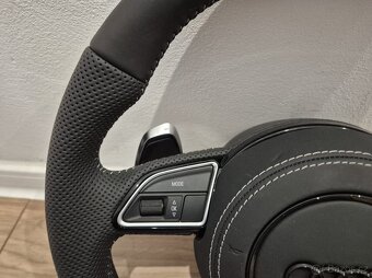 VOLANT AUDI KOŽENÝ MULTIFUNKCNY + airbag + PADLA - 7