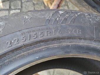 225/55/16 zimni pneu DUNLOP a MICHELIN 225/55 R16 - 7