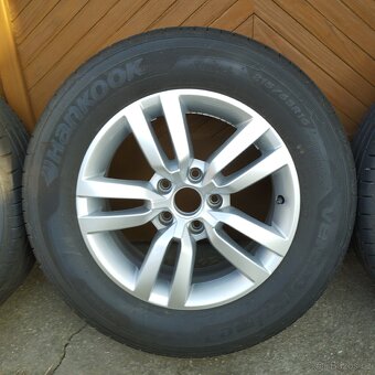 Alu disky VW + letní pneu Hankook Ventus Prime 3 215/65/R16 - 7