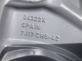Alu disky CITROEN C5 AIRCROSS 17" 5x108 ET42 - 7