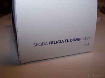 Abrex model 1/43 ŠKODA FELICIA COMBI , CELNÍ SPRÁVA ČR - 7