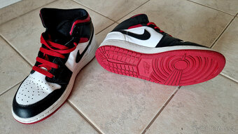 Orig. NIKE Air Jordan 1 MID, vel. EUR 35,5 - 7