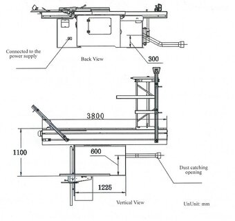 Posouvací stolní pila Falit WPS 332F - 7