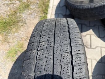 4x al kola 5x112 16 + pneu zimní 205/65 R16C - 7
