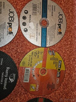 Kotouče a kartáč flexa / úhlová bruska 180mm za 199,-Kč - 7