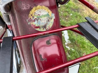 Jawa 350 / 354 kývačka, původní stav, patinovka, po STK - 7