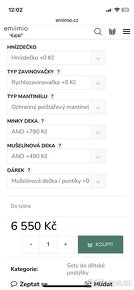 Set do postýlky pro miminko, emiimio - 7