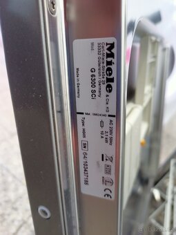 Myčka nádobí Miele G 6300 SCi - 7