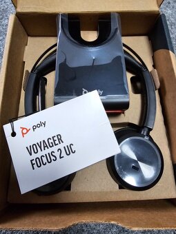 Profi Sluchátka, Headset HP Poly Voyager Focus2, BT700 USB-A - 7